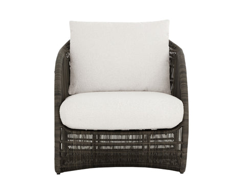 Sunpan Tulum Lounge Chair - Louis Cream