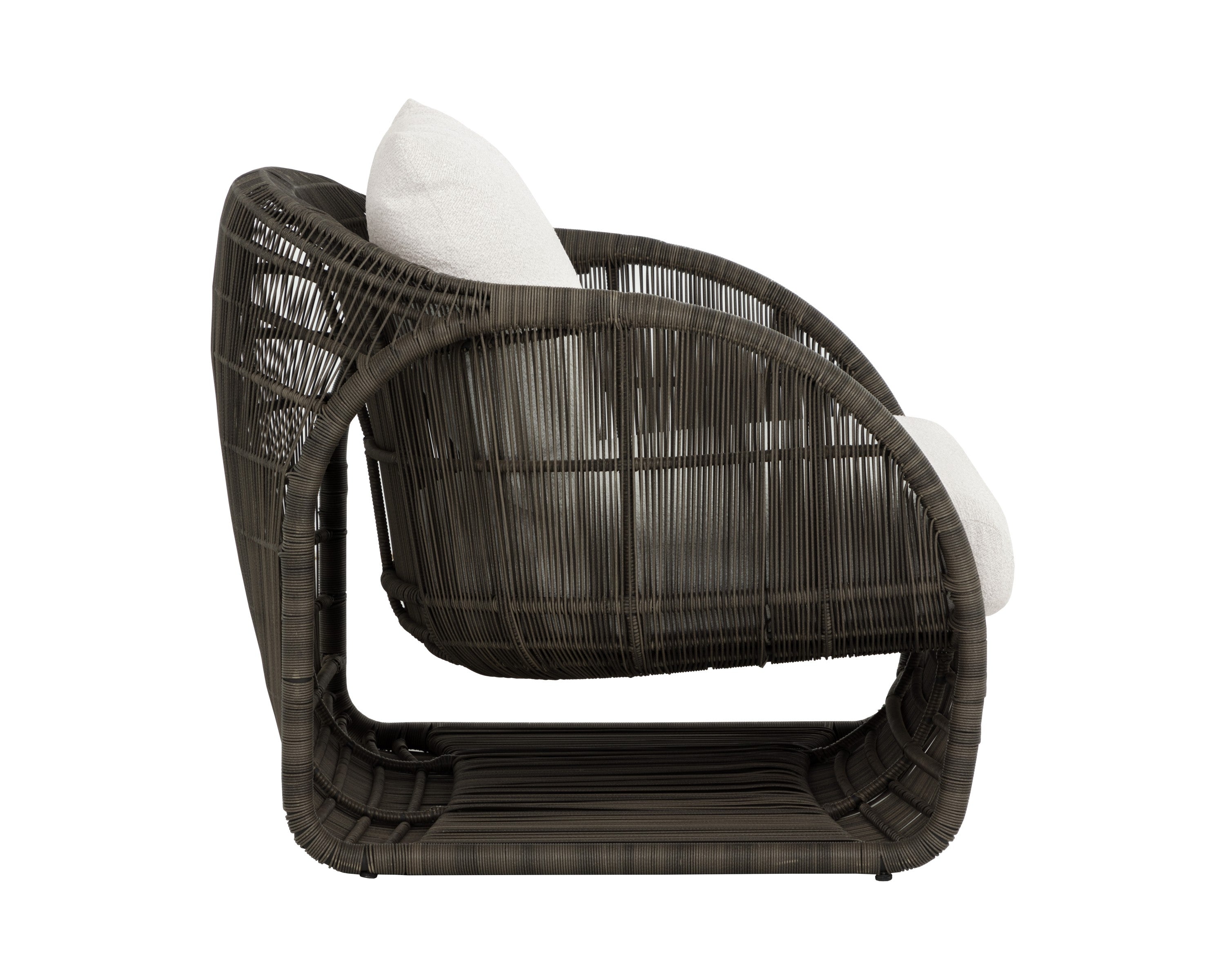 Sunpan Tulum Lounge Chair - Louis Cream