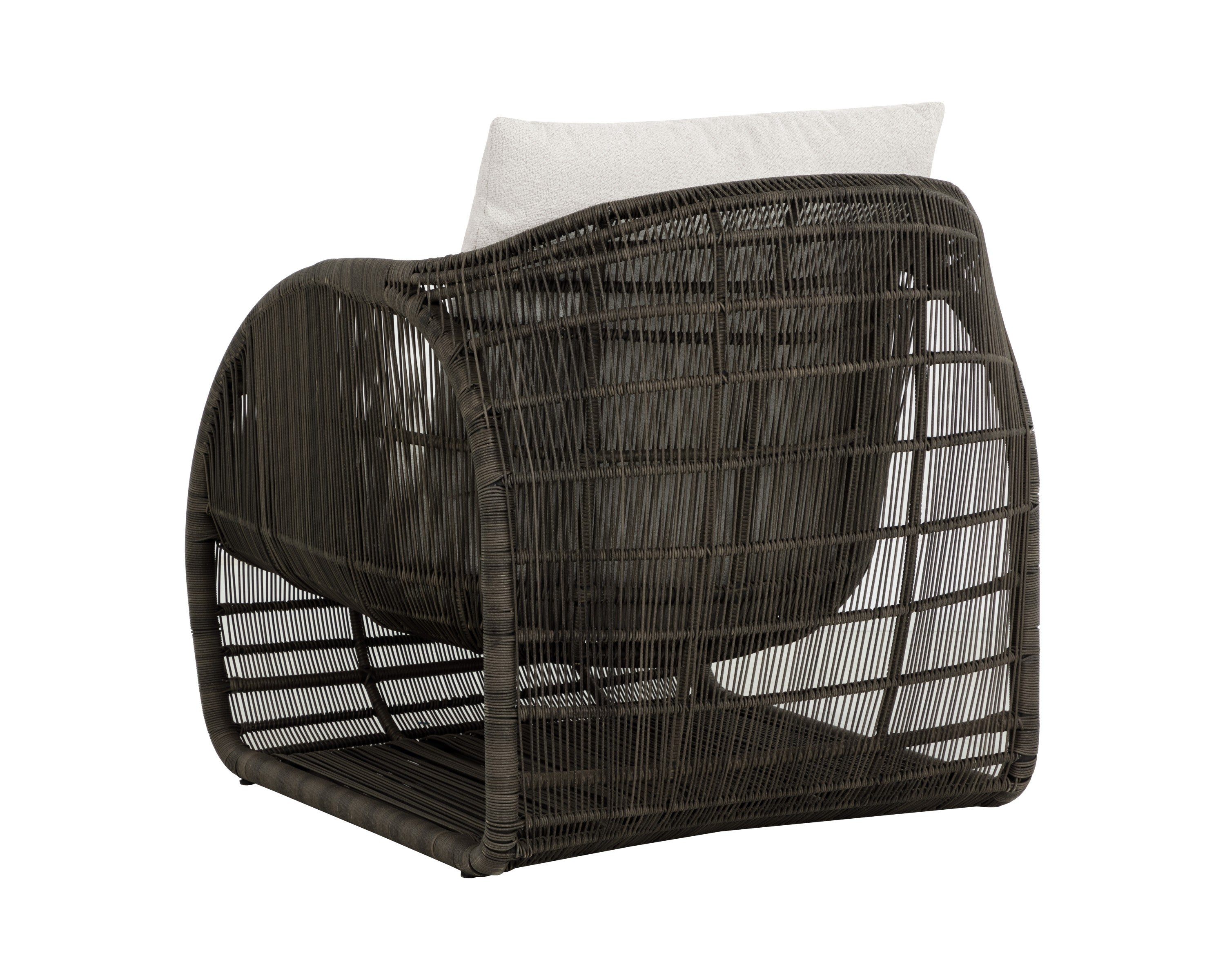 Sunpan Tulum Lounge Chair - Louis Cream