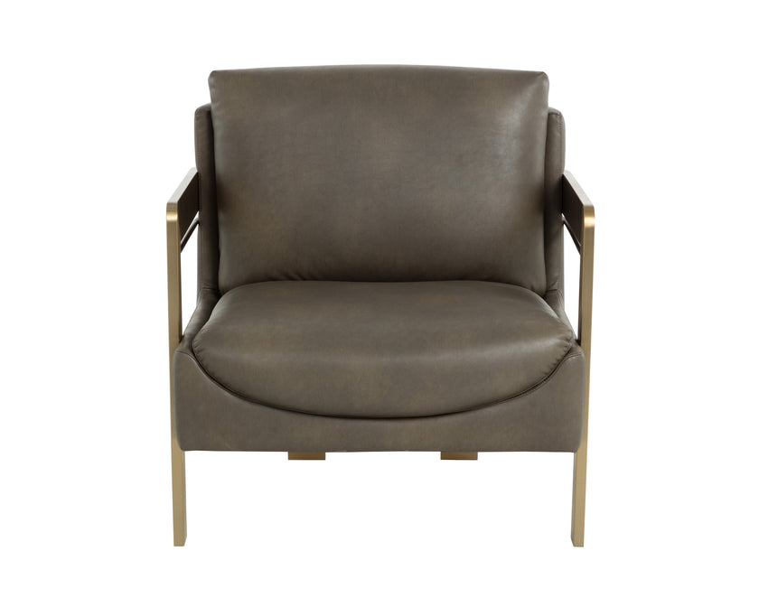 Sunpan Garo Lounge Chair - Bravo Ash