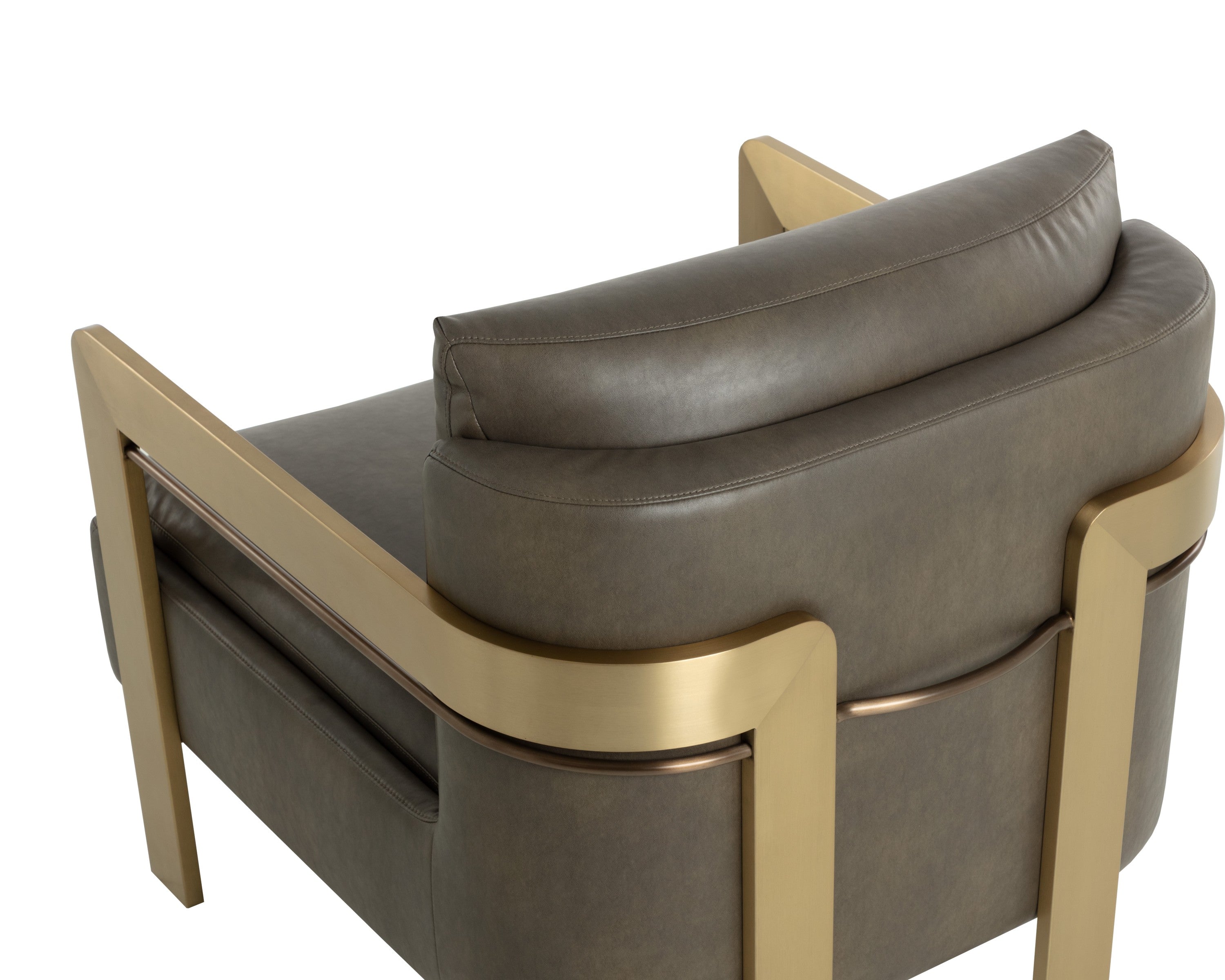 Sunpan Garo Lounge Chair - Bravo Ash
