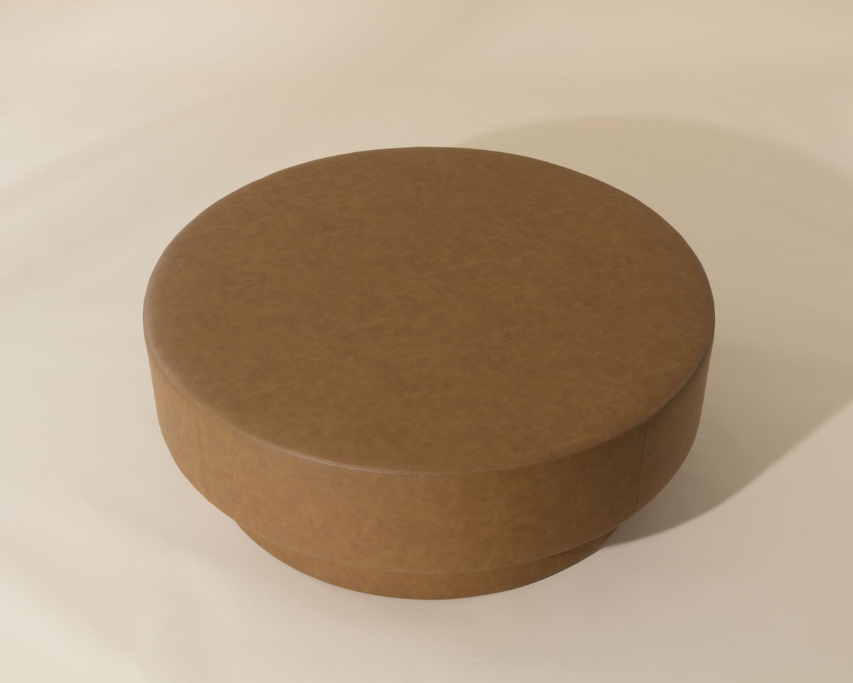 Sunpan Arlo Ottoman - Milliken Cognac