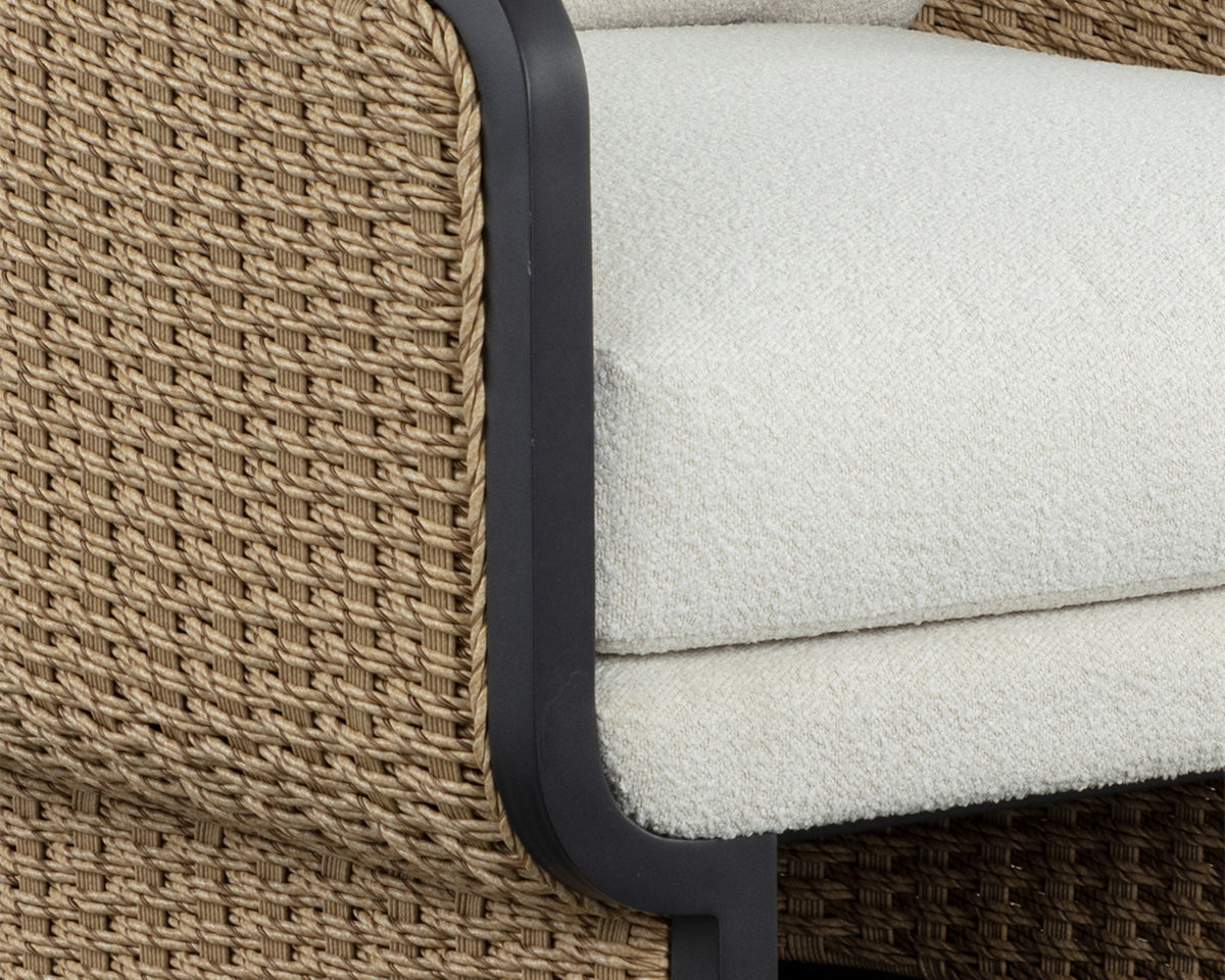Sunpan Olbia Lounge Chair - Louis Cream