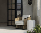 Sunpan Olbia Lounge Chair - Louis Cream