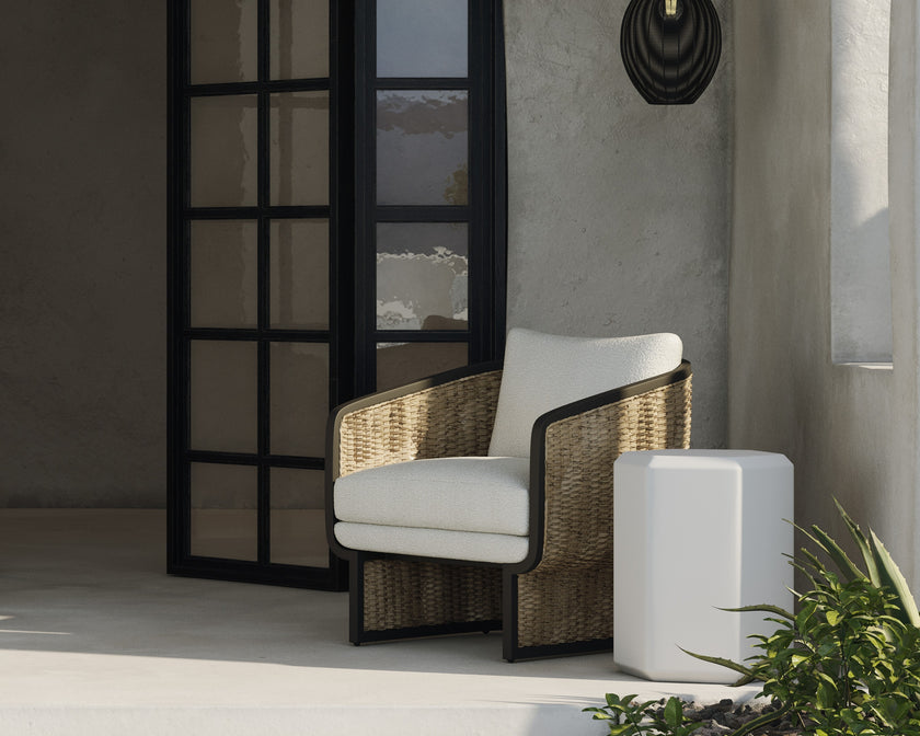 Sunpan Olbia Lounge Chair - Louis Cream