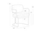 Sunpan Jalen Dining Armchair
