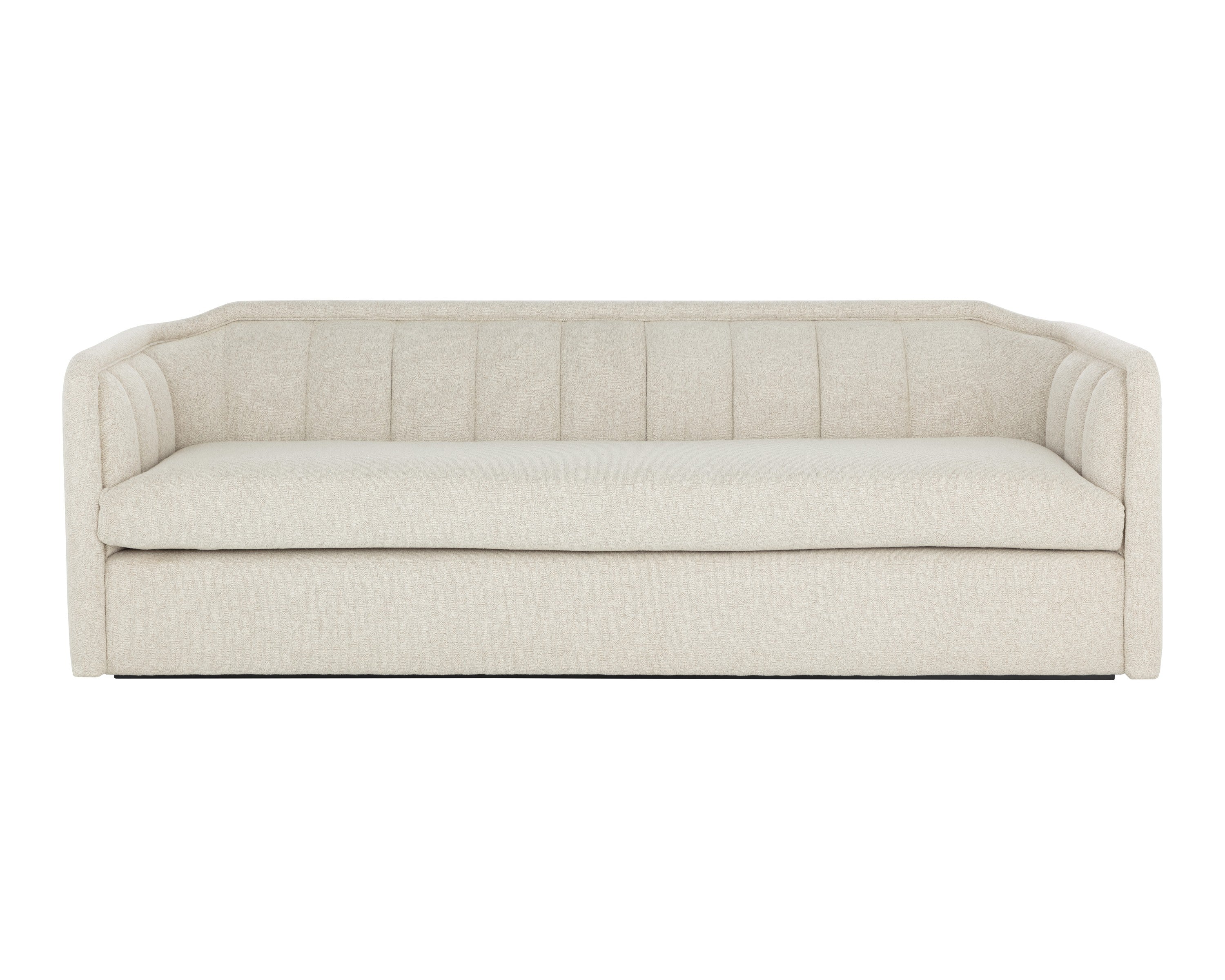 Sunpan Birrit Sofa - Dove Cream