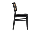 Sunpan Annex Dining Chair - Abbington Black / Natural - Set of 2