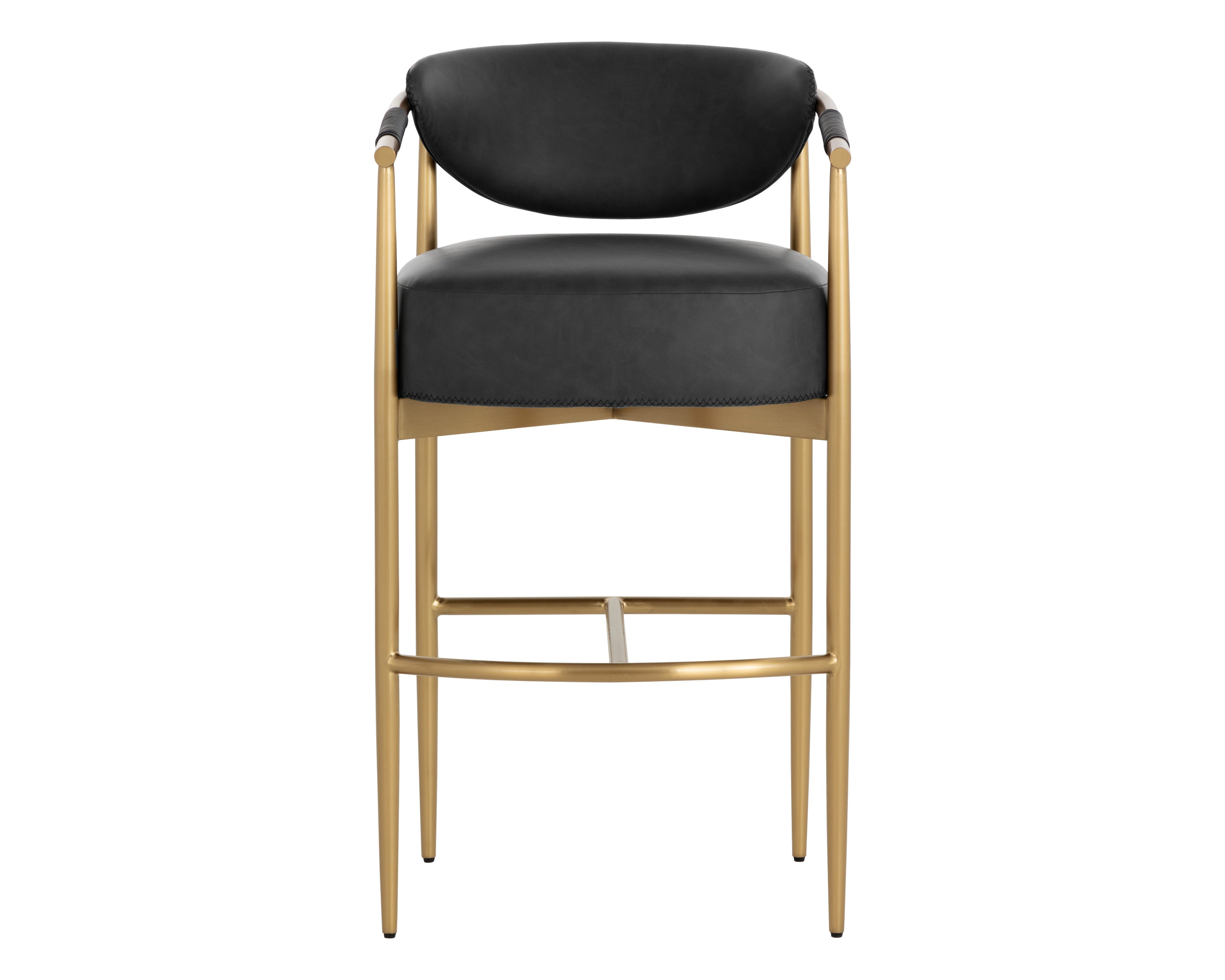 Sunpan Heloise Barstool - Bravo Black