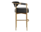 Sunpan Heloise Barstool - Bravo Black
