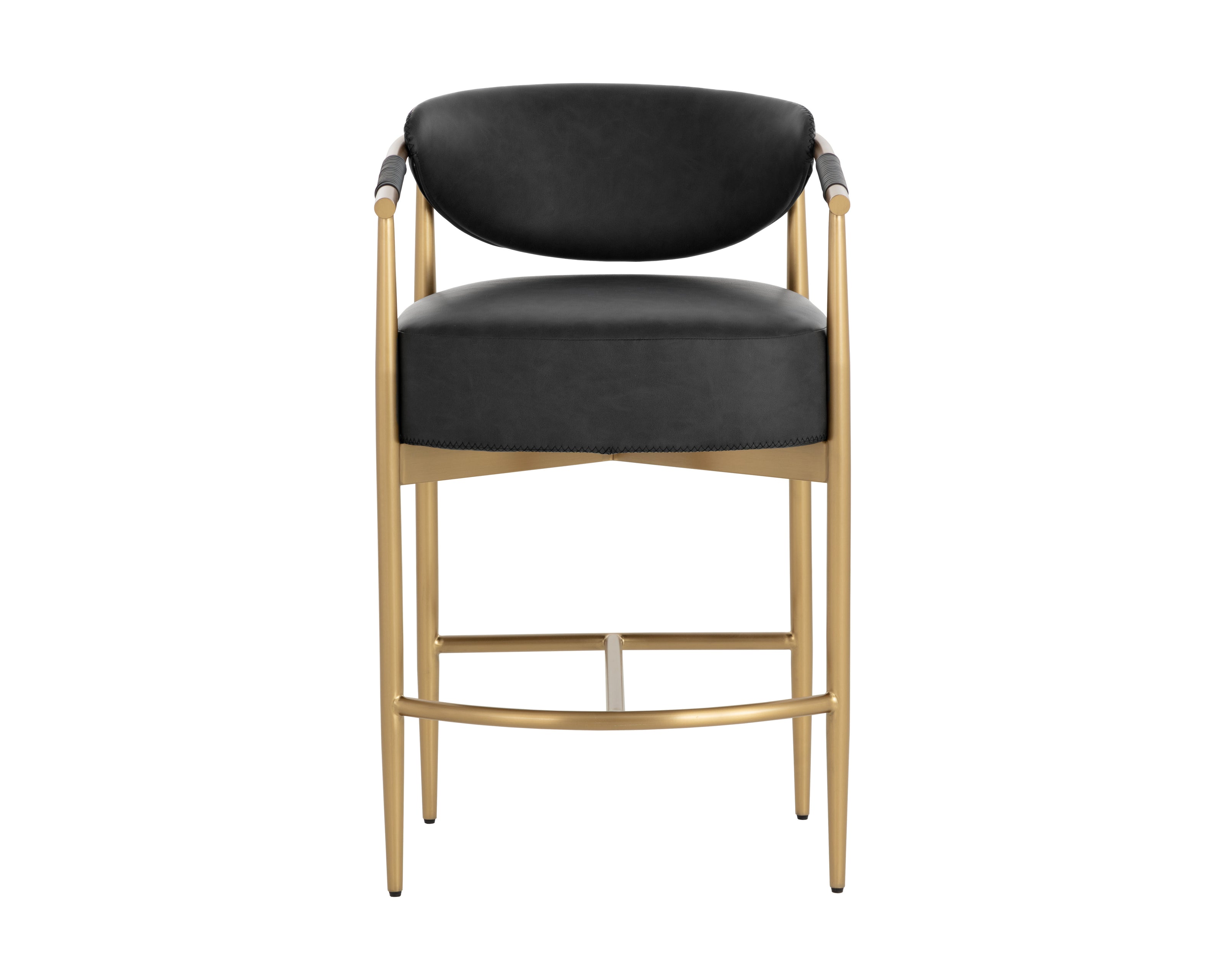 Sunpan Heloise Counter Stool - Bravo Black