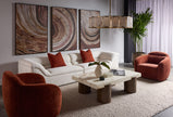 Sunpan Ismo Swivel Lounge Chair