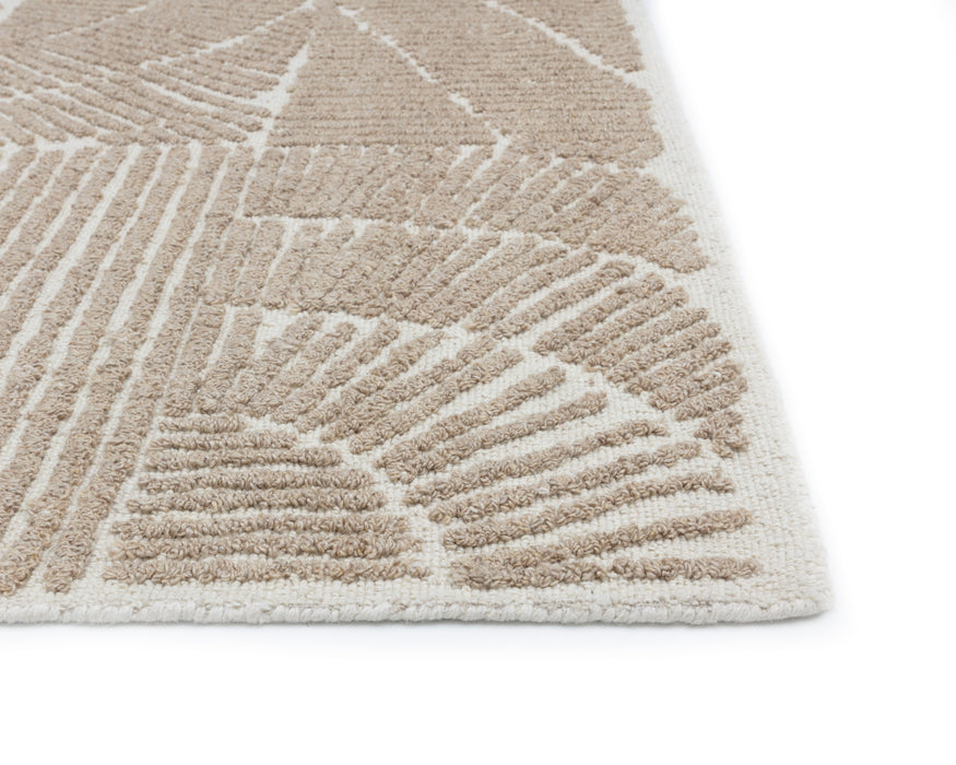 Sunpan Corinthia Hand-Woven Rug - Ivory/Beige