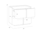 Sunpan Jamille Nightstand