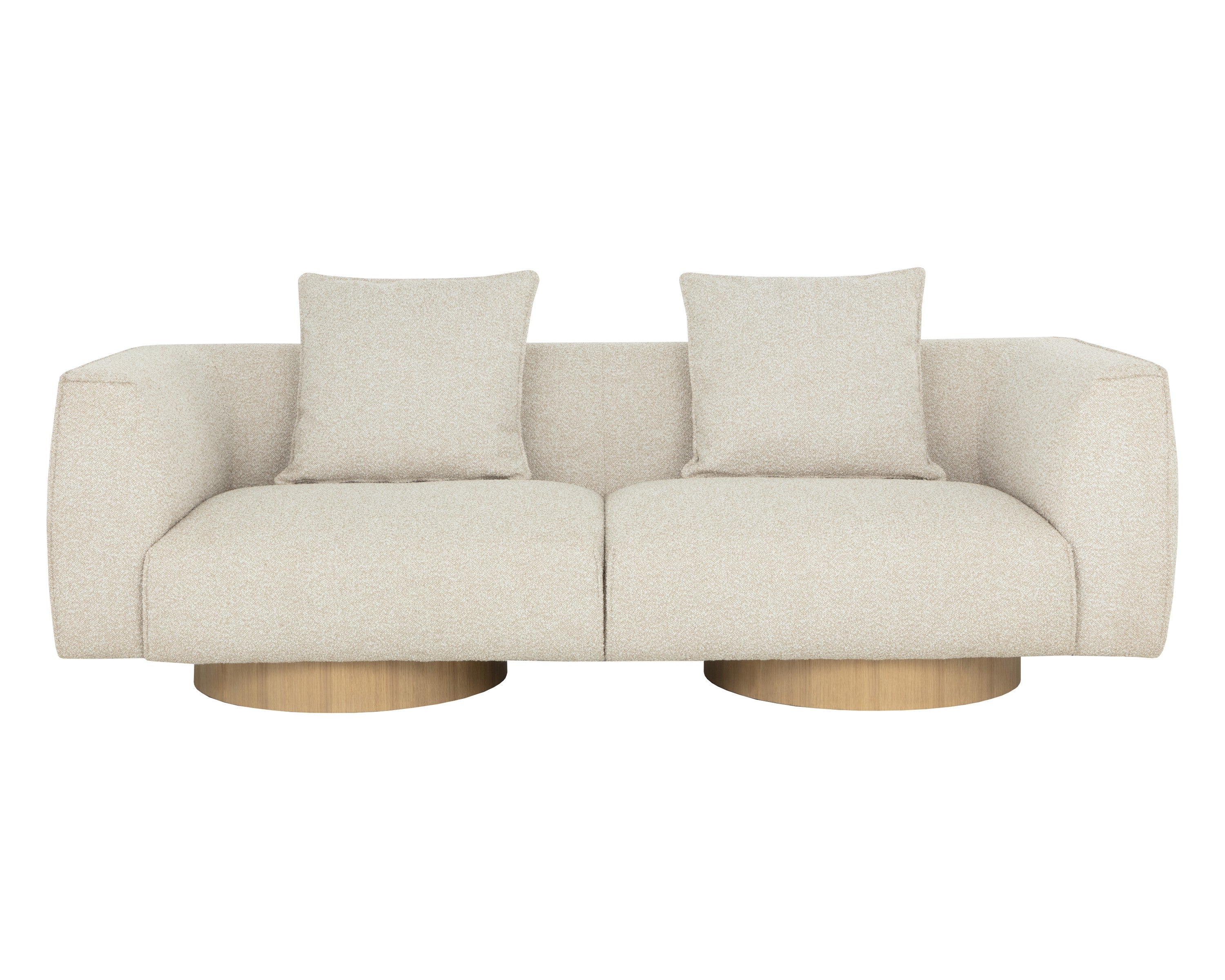 Sunpan Mattis Sofa - Santa Cruz Oatmeal