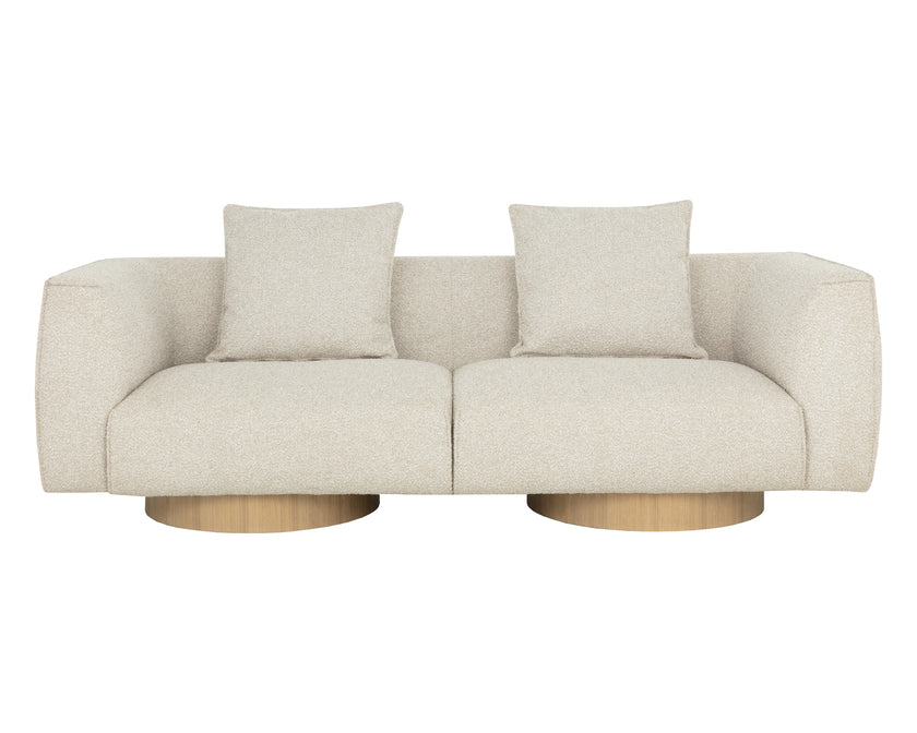 Sunpan Mattis Sofa - Santa Cruz Oatmeal