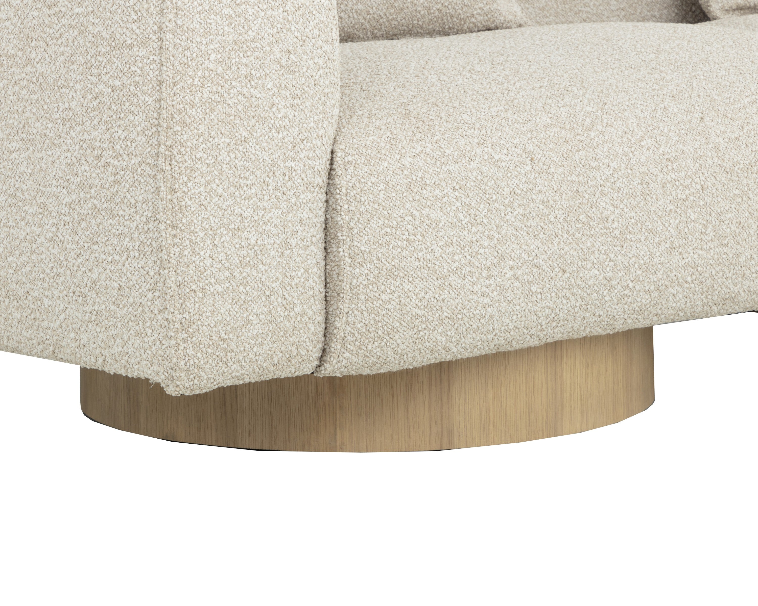 Sunpan Mattis Sofa - Santa Cruz Oatmeal