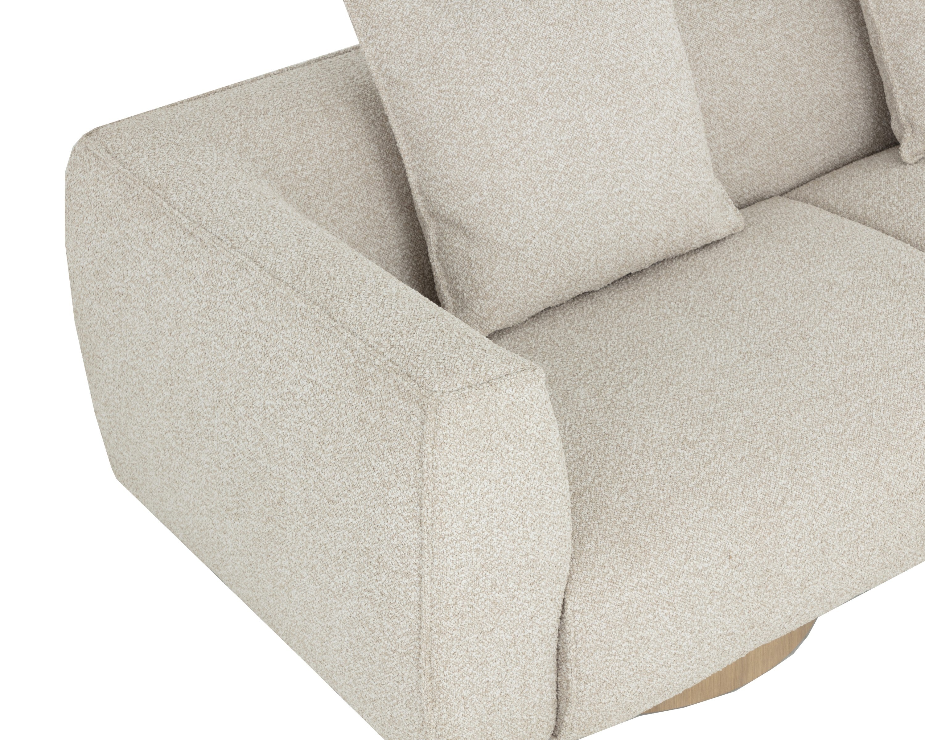 Sunpan Mattis Sofa - Santa Cruz Oatmeal