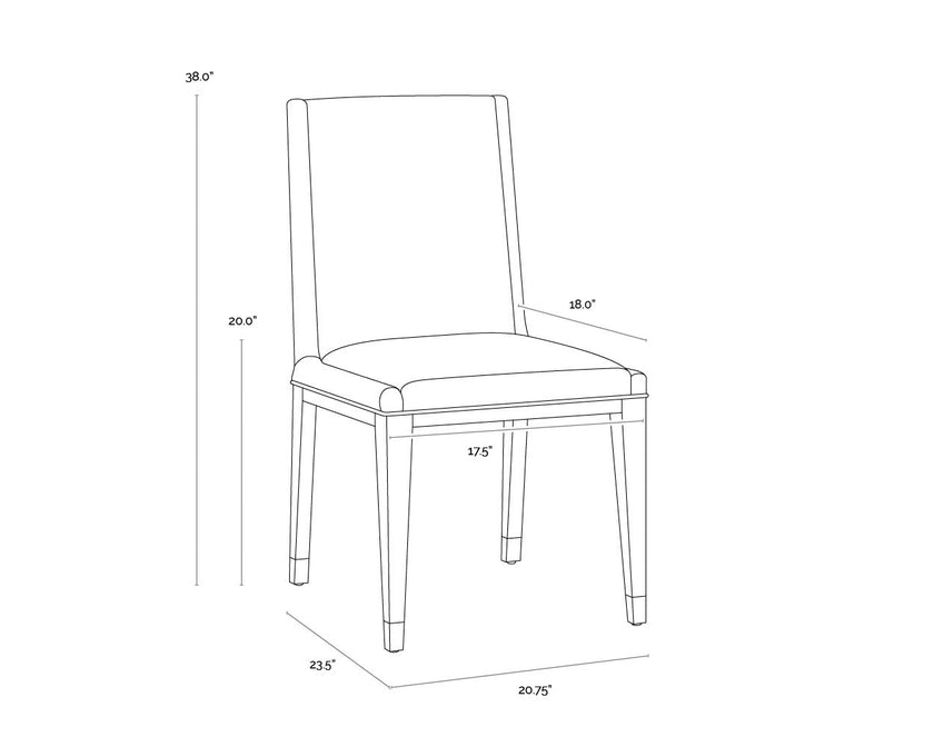 Sunpan Kalla Dining Chair - Set of 2