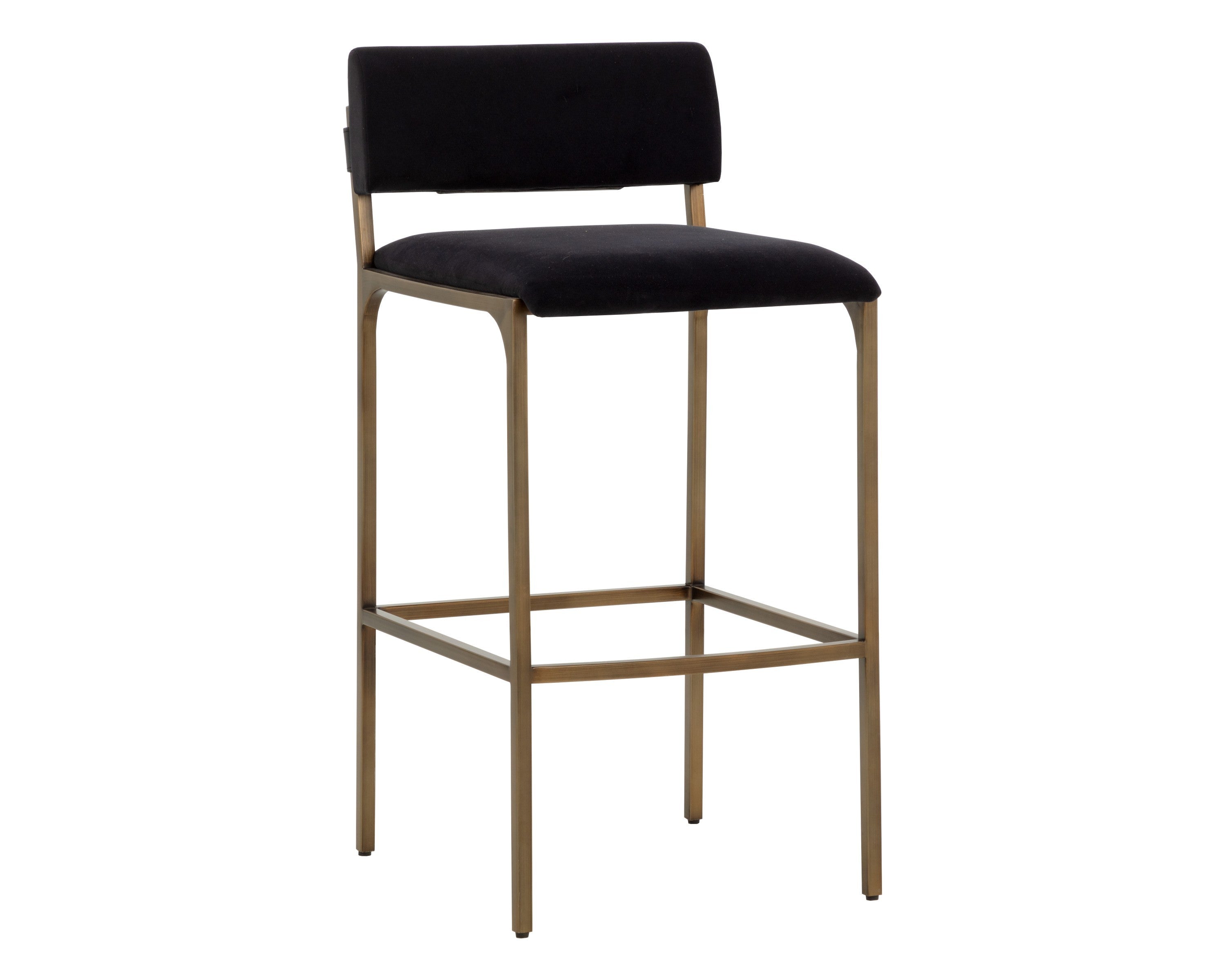 Sunpan Mori Barstool - Abbington Black