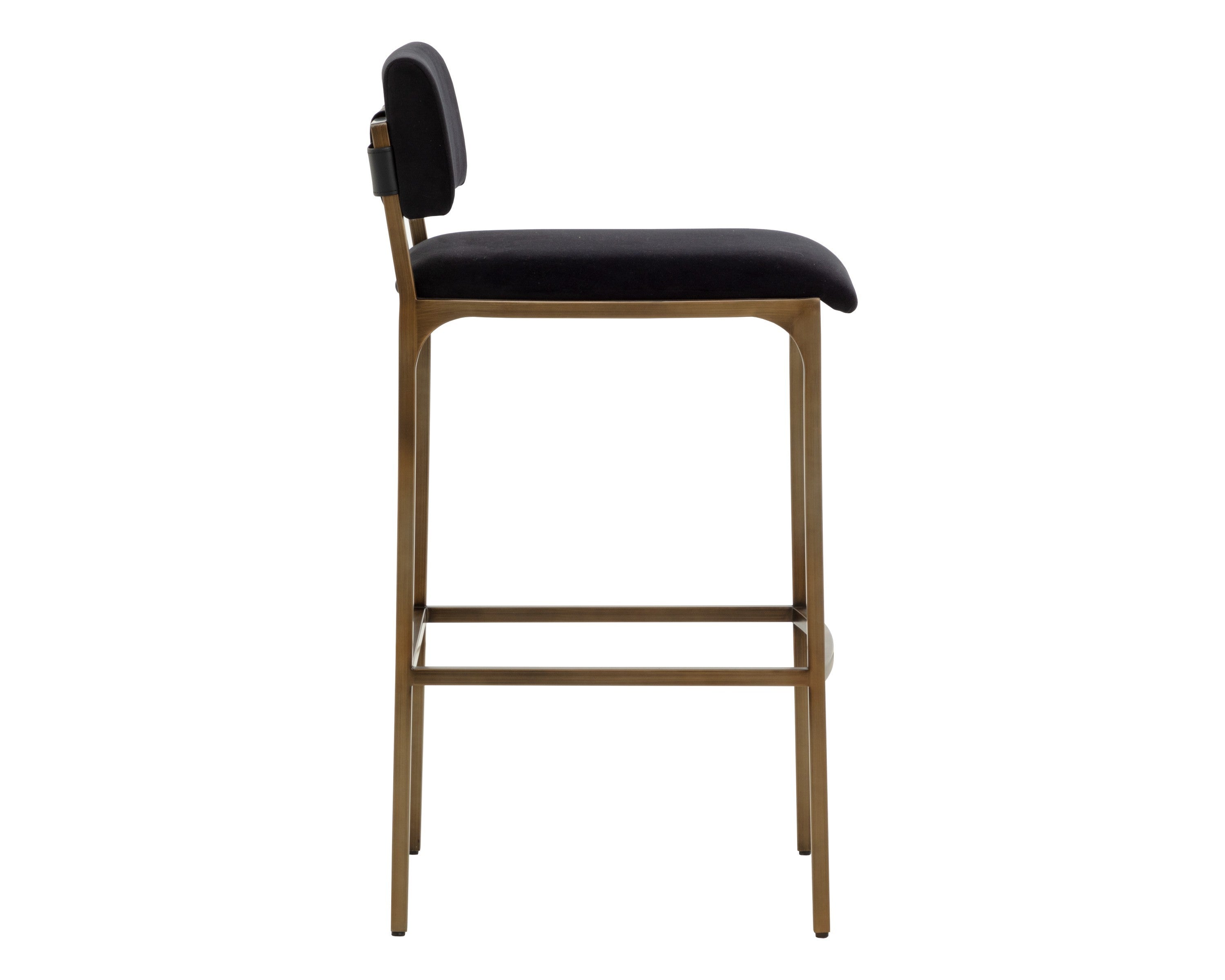 Sunpan Mori Barstool - Abbington Black