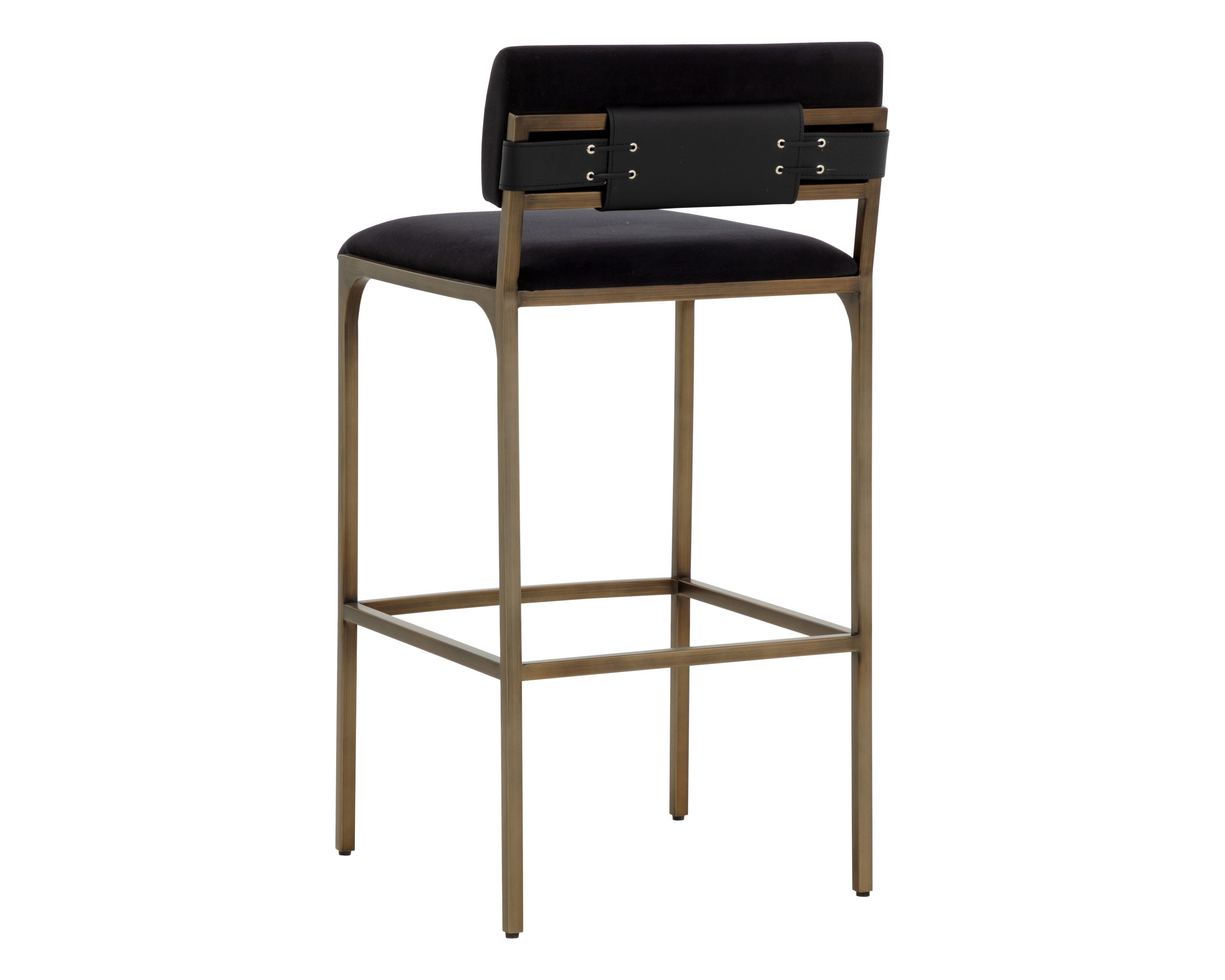 Sunpan Mori Barstool - Abbington Black
