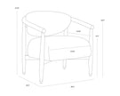 Sunpan Sigrid Lounge Chair