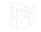 Sunpan Sigrid Dining Armchair