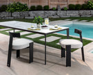 Sunpan Titan Dining Chair - Palazzo Cream - Set of 2