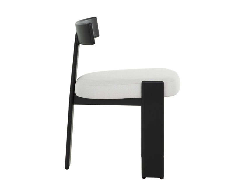 Sunpan Titan Dining Chair - Palazzo Cream - Set of 2