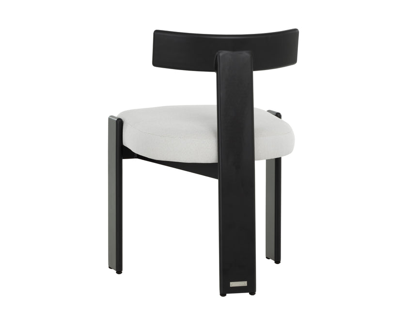 Sunpan Titan Dining Chair - Palazzo Cream - Set of 2