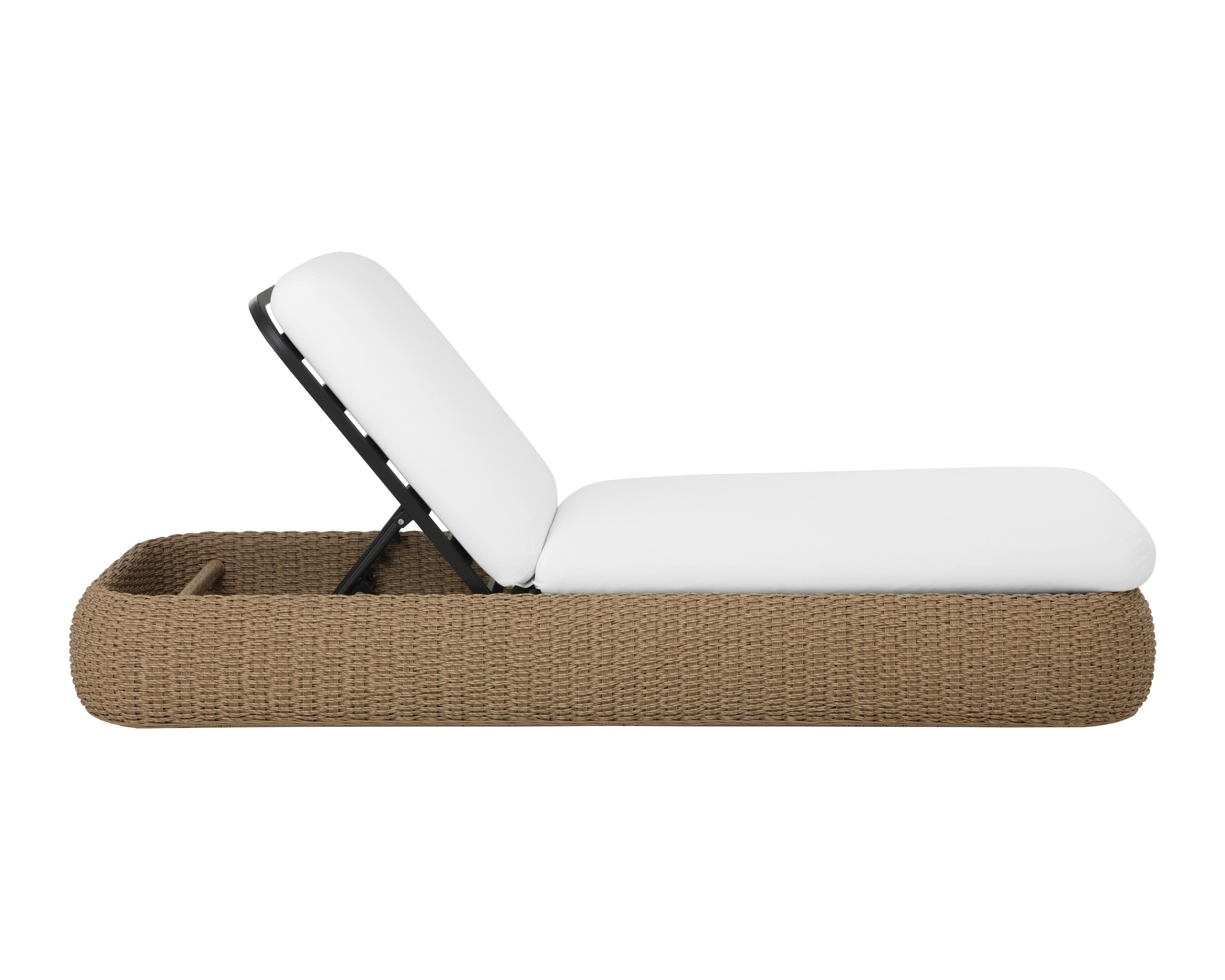 Sunpan Barcelona Lounger - Natural - Stinson White