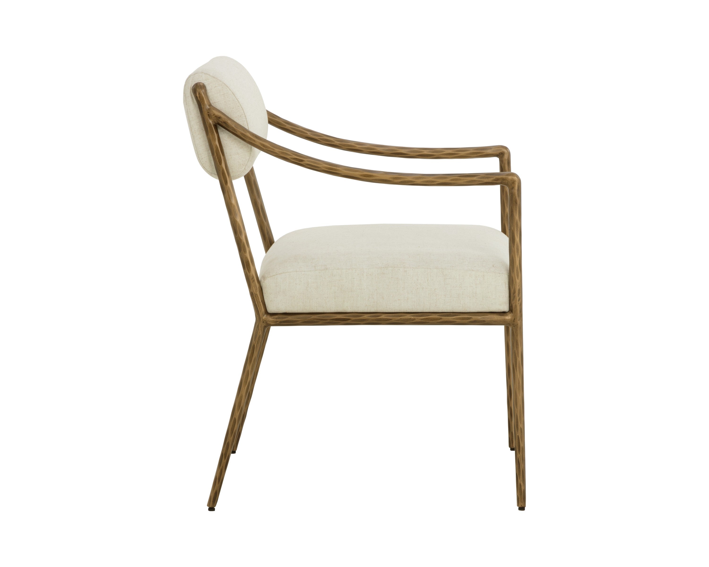 Sunpan Leticia Dining Armchair - Geralt Linen