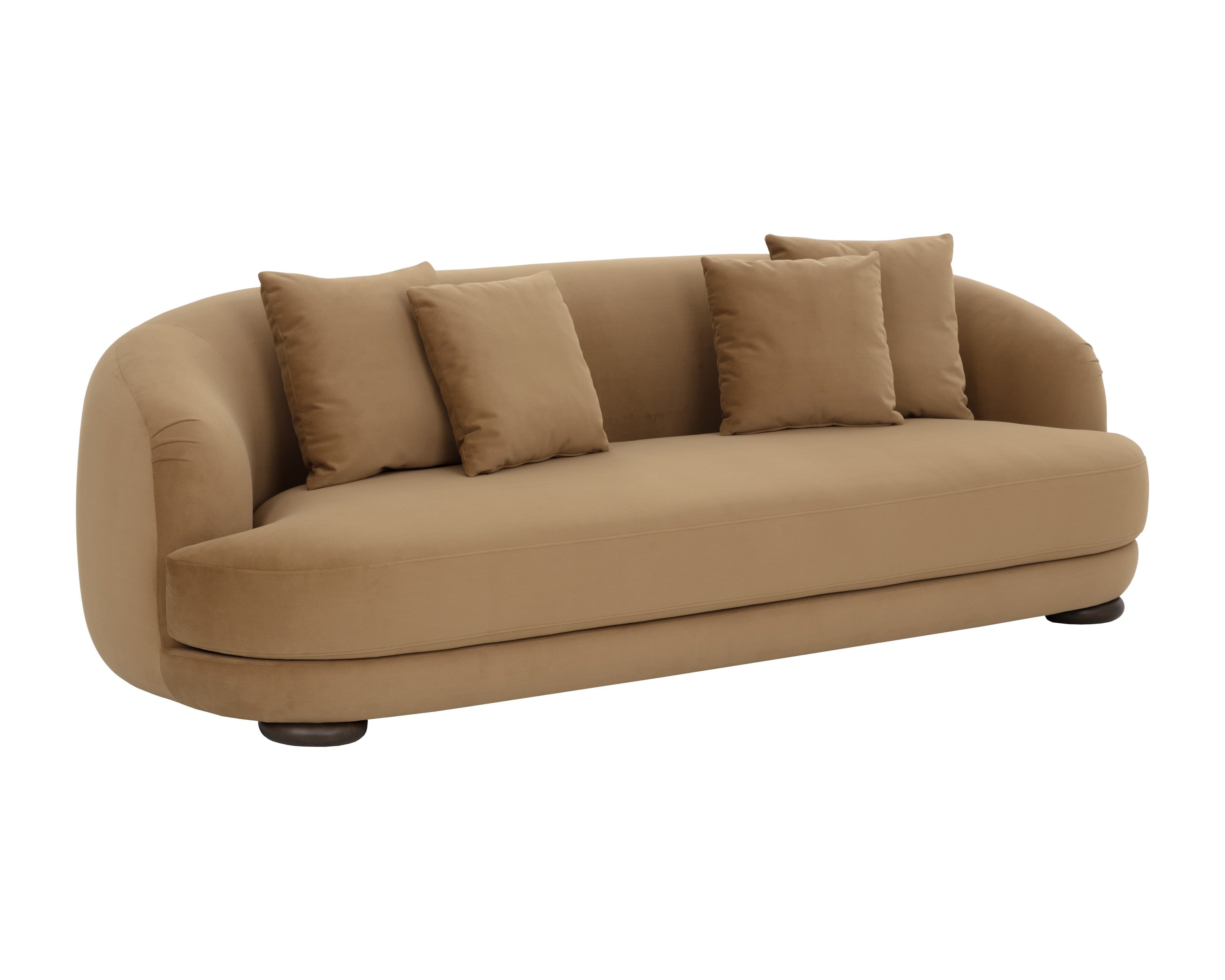 Sunpan Valentina Sofa - Kona Camel