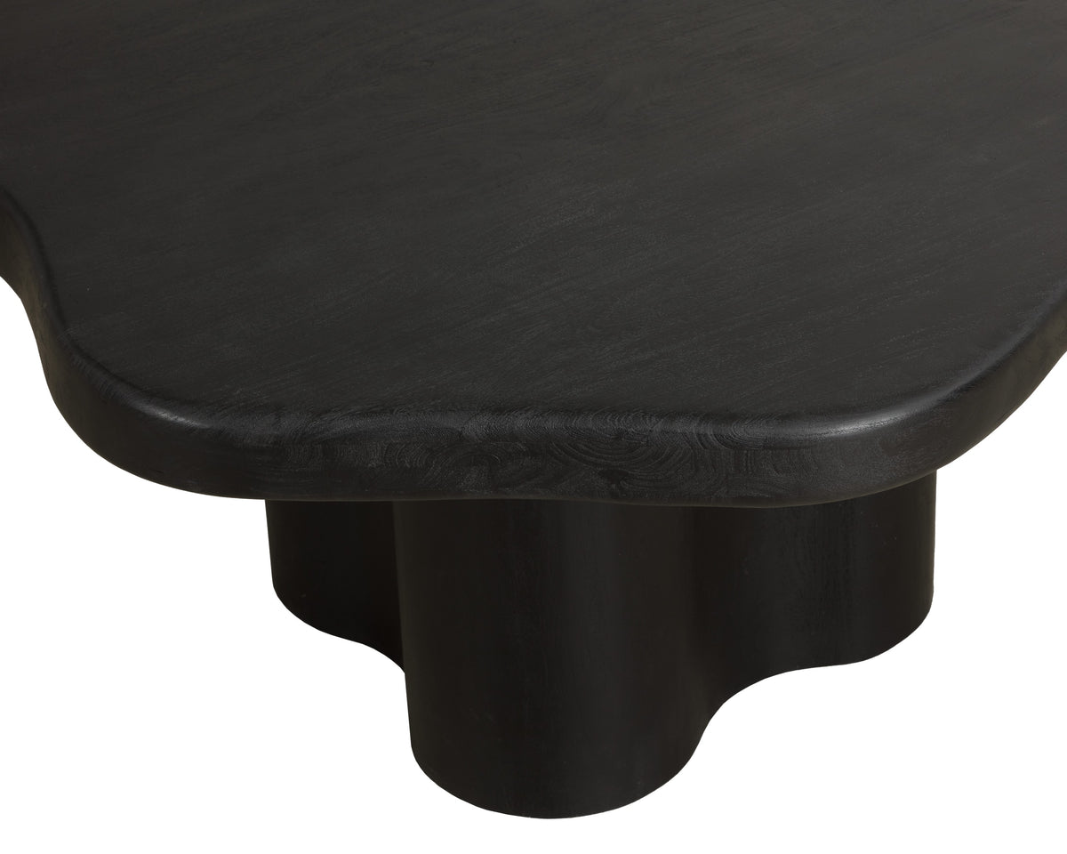 Sunpan Bellona Dining Table - Charcoal Black - 68.5