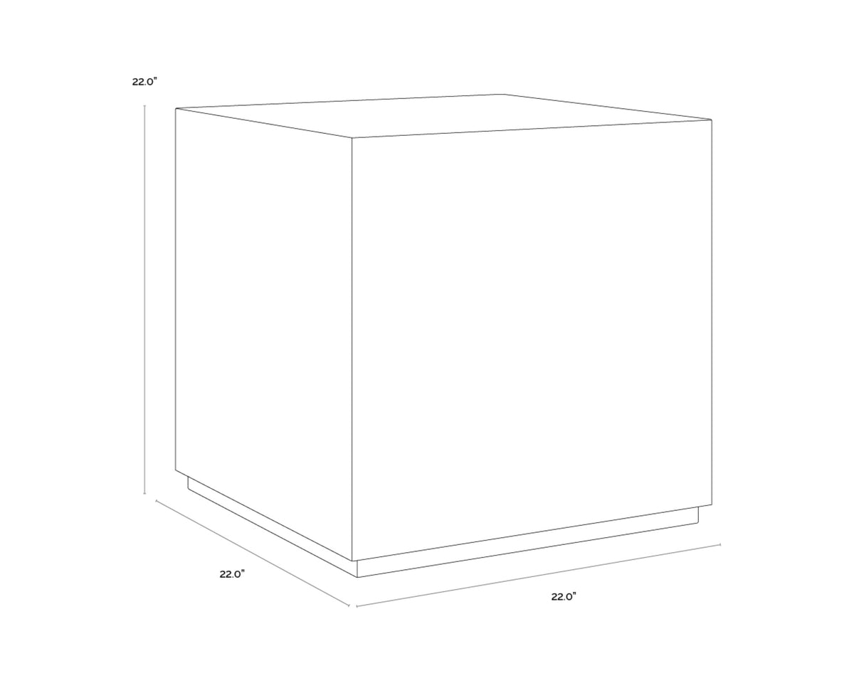 Sunpan Laros End Table