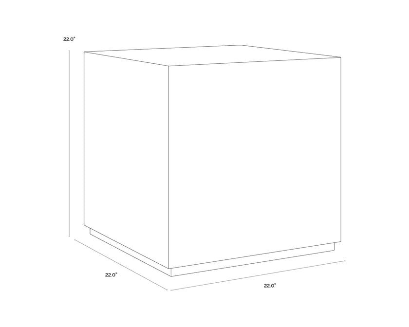 Sunpan Laros End Table