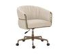 Sunpan Olma Office Chair - Meg Taupe / Santa Cruz Oatmeal