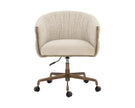 Sunpan Olma Office Chair - Meg Taupe / Santa Cruz Oatmeal