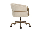 Sunpan Olma Office Chair - Meg Taupe / Santa Cruz Oatmeal