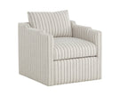 Sunpan Roosevelt Swivel Lounge Chair - Gifford Script