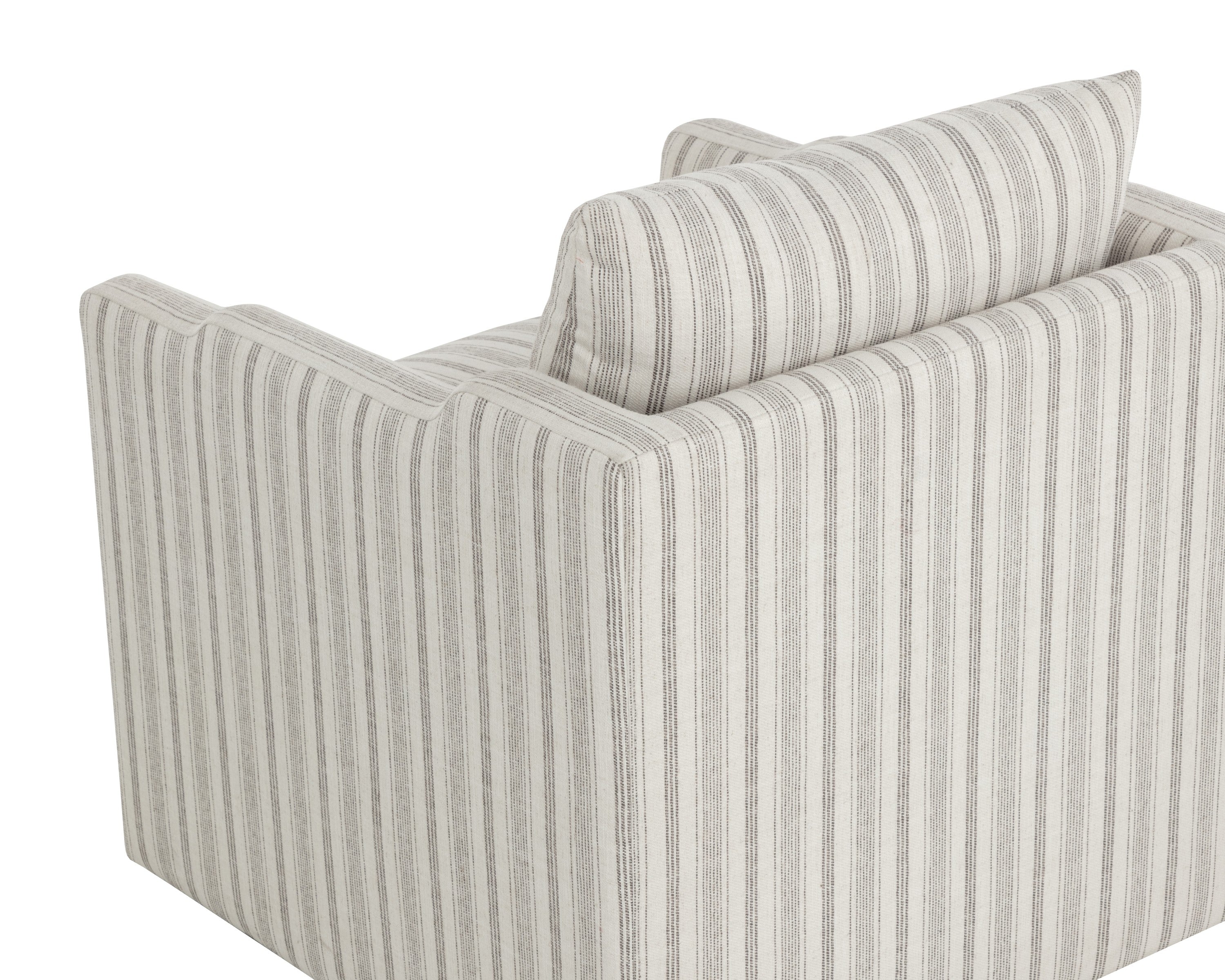 Sunpan Roosevelt Swivel Lounge Chair - Gifford Script