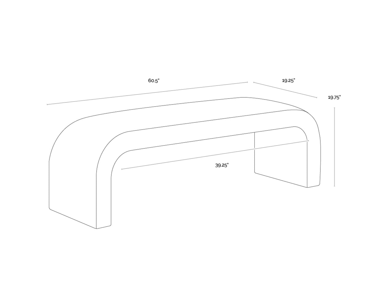 Sunpan Nahara Bench