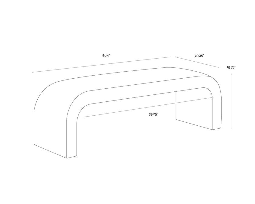 Sunpan Nahara Bench