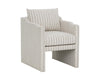 Sunpan Scala Dining Armchair - Gifford Script