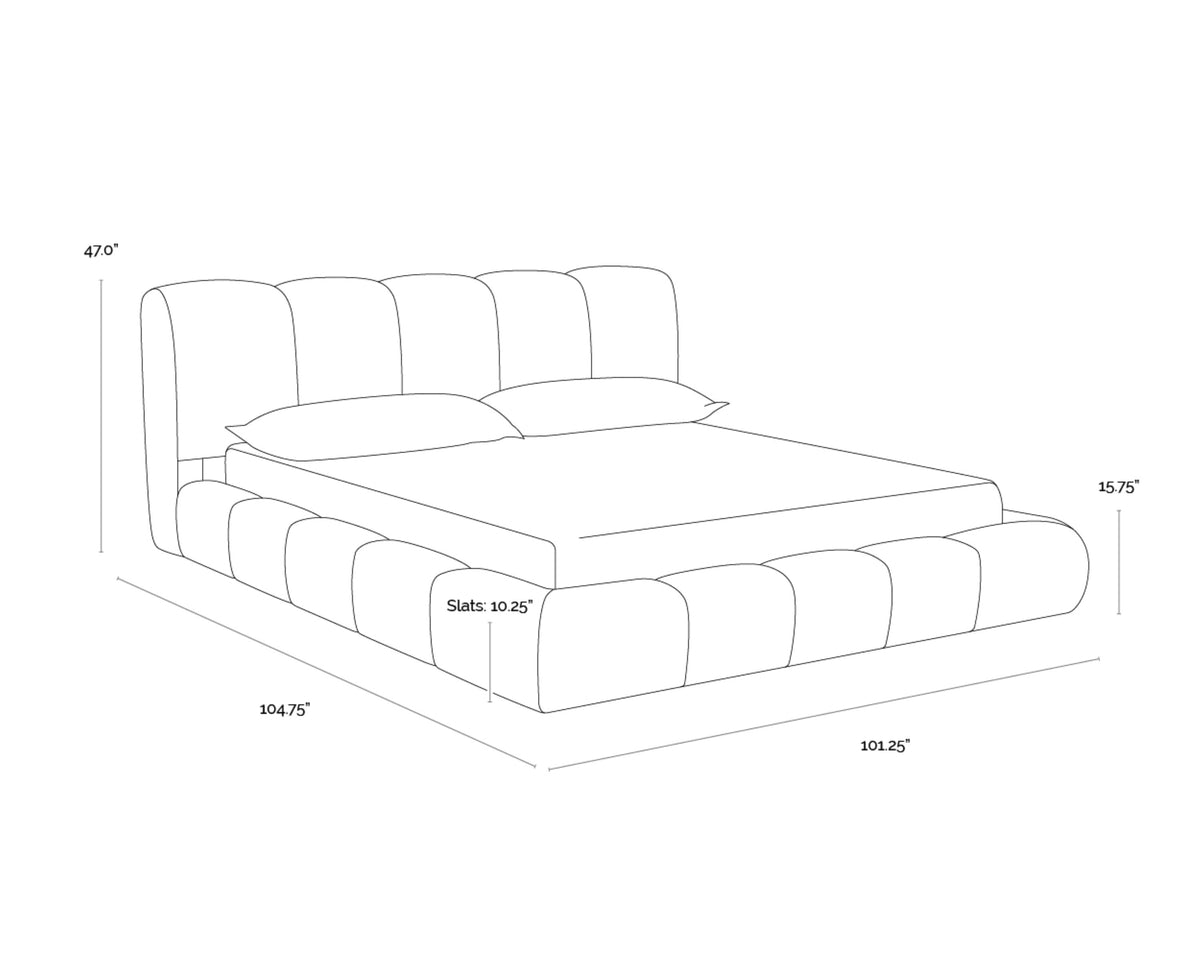 Sunpan Olena Bed