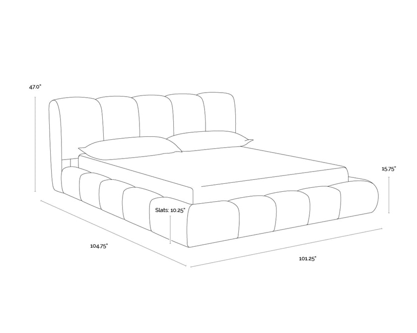 Sunpan Olena Bed