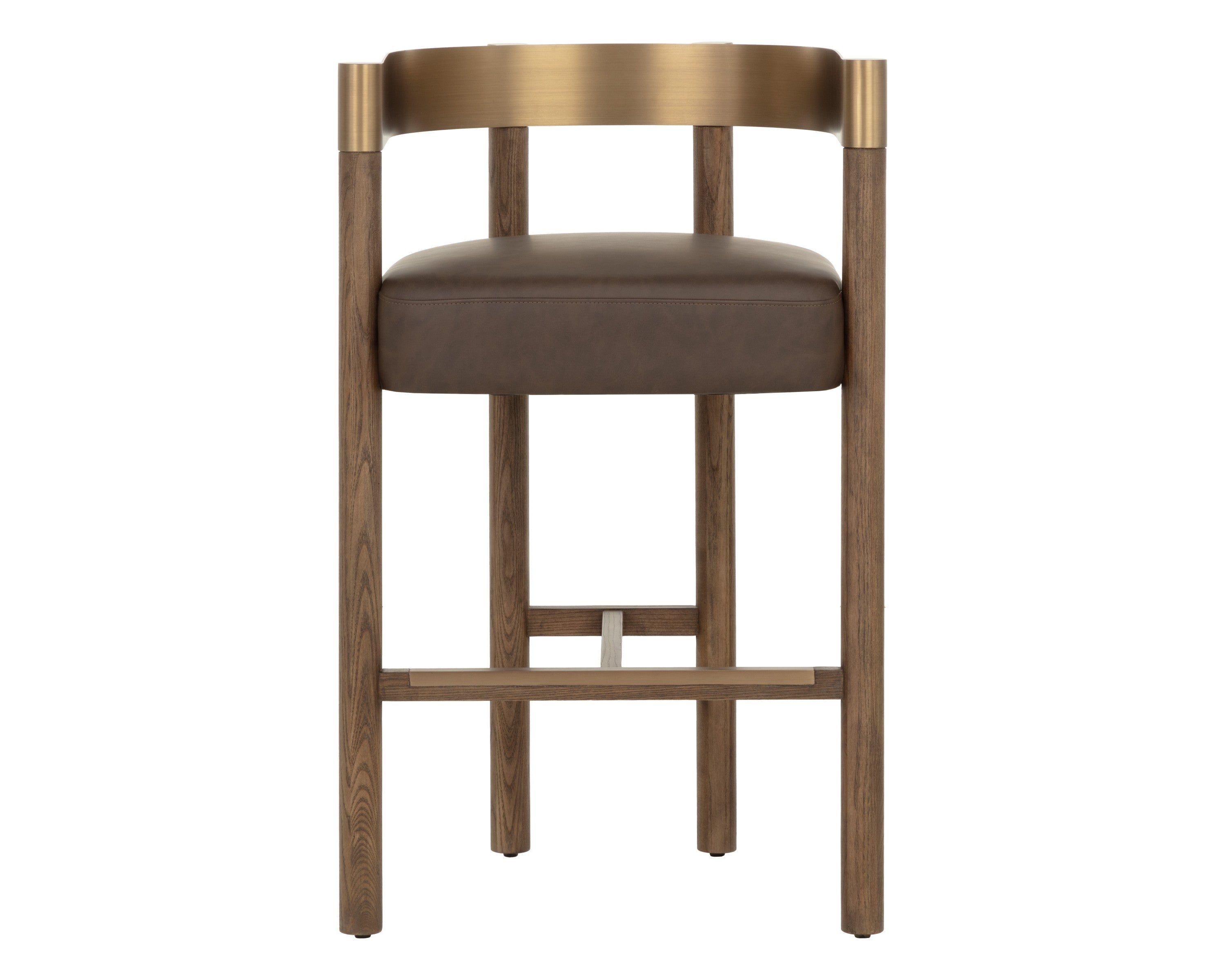 Sunpan Manolo Barstool - Eglinton Espresso