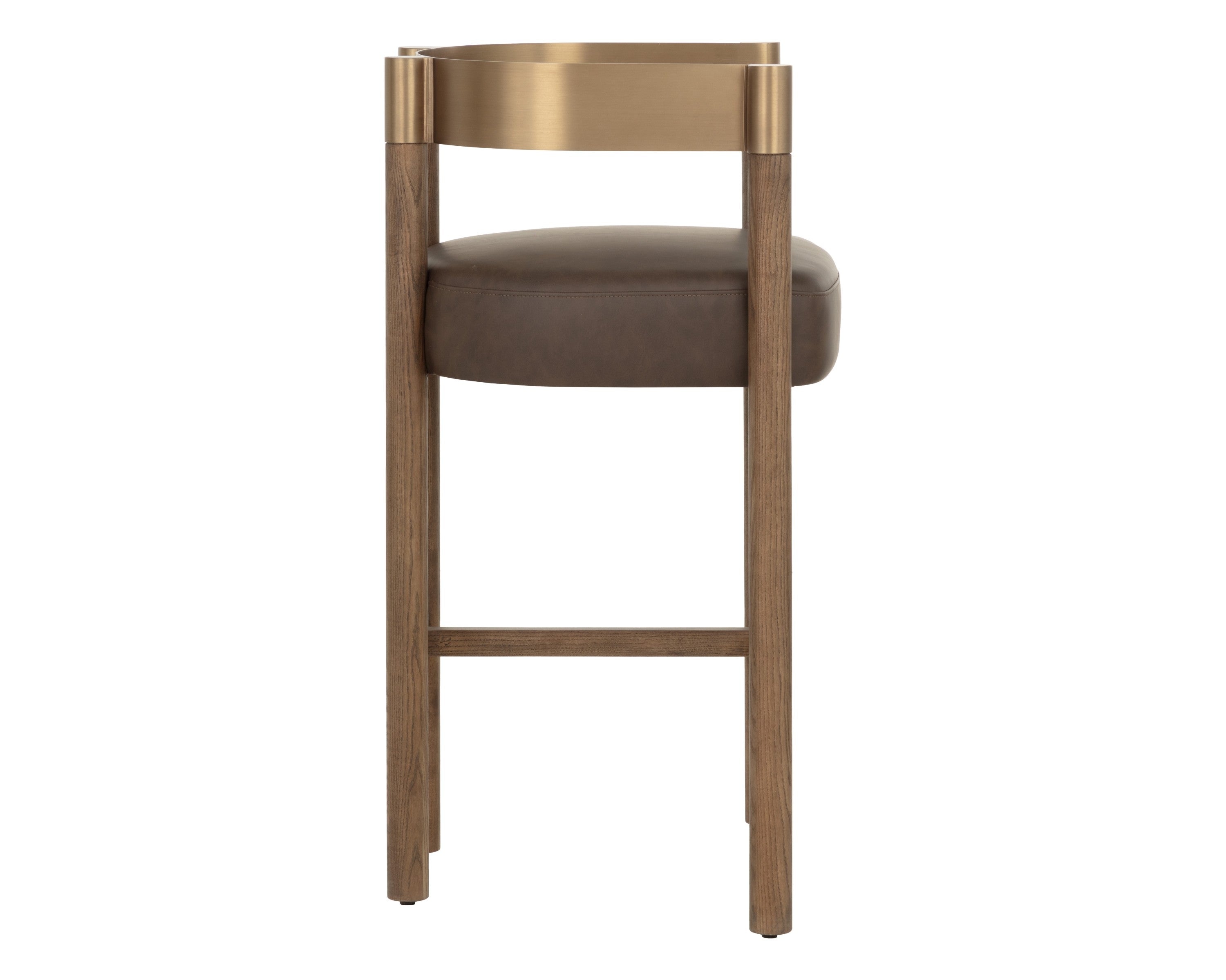 Sunpan Manolo Barstool - Eglinton Espresso