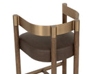 Sunpan Manolo Barstool - Eglinton Espresso